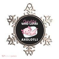 Just A Girl Who Loves Axolotl Ornament thumb 0