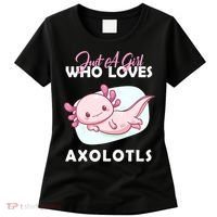 Just A Girl Who Loves Axolotl Women's T-Shirt thumb 0