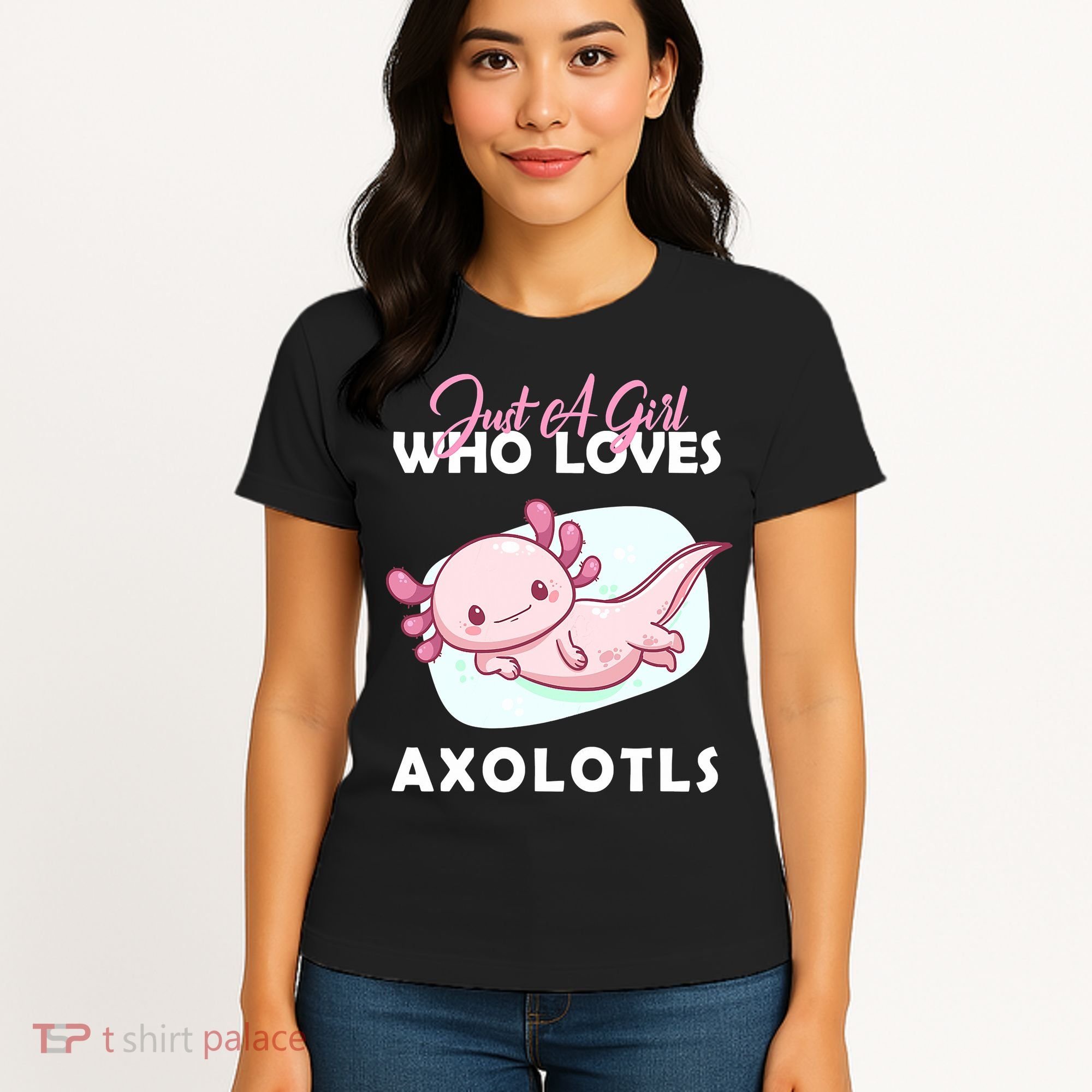 Just A Girl Who Loves Axolotl Women's T-Shirt