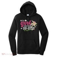 Just A Girl Who Loves Jiu Jitsu Jiu Jitsu Fighter Women's Hoodie thumb 0