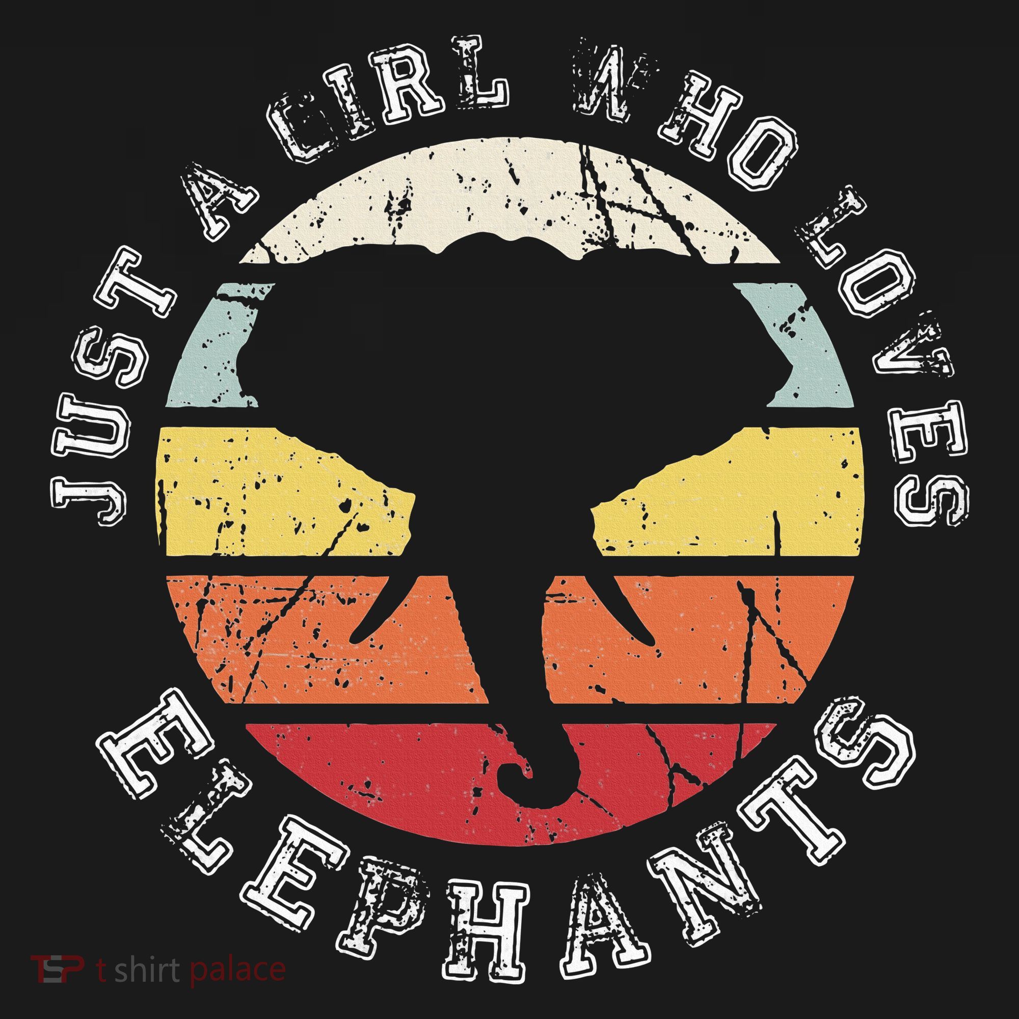 Just A Girl Who Loves Elephants Elephant Women's Tank Top