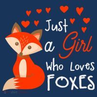 Just a girl who loves foxes - Cute looking fox Women's Sweatshirt thumb 2