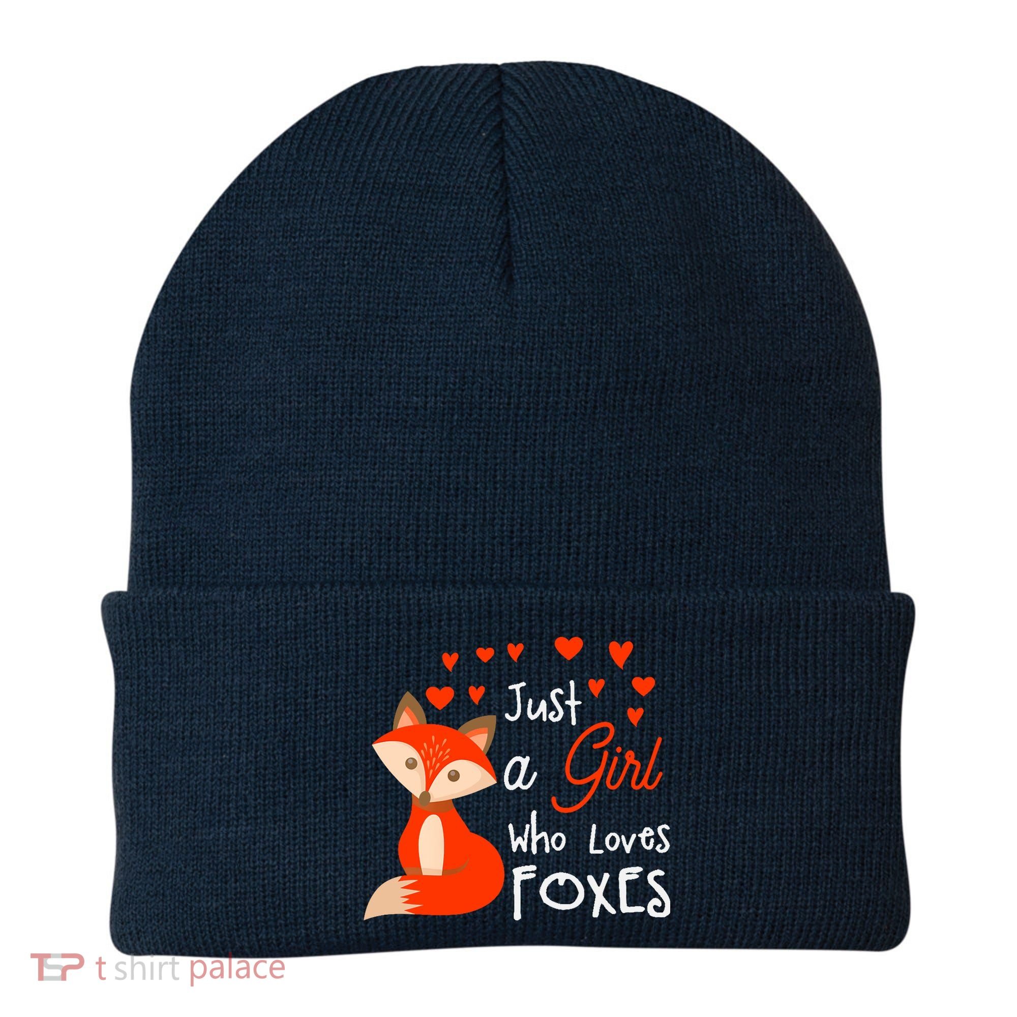 Just a girl who loves foxes - Cute looking fox Beanie