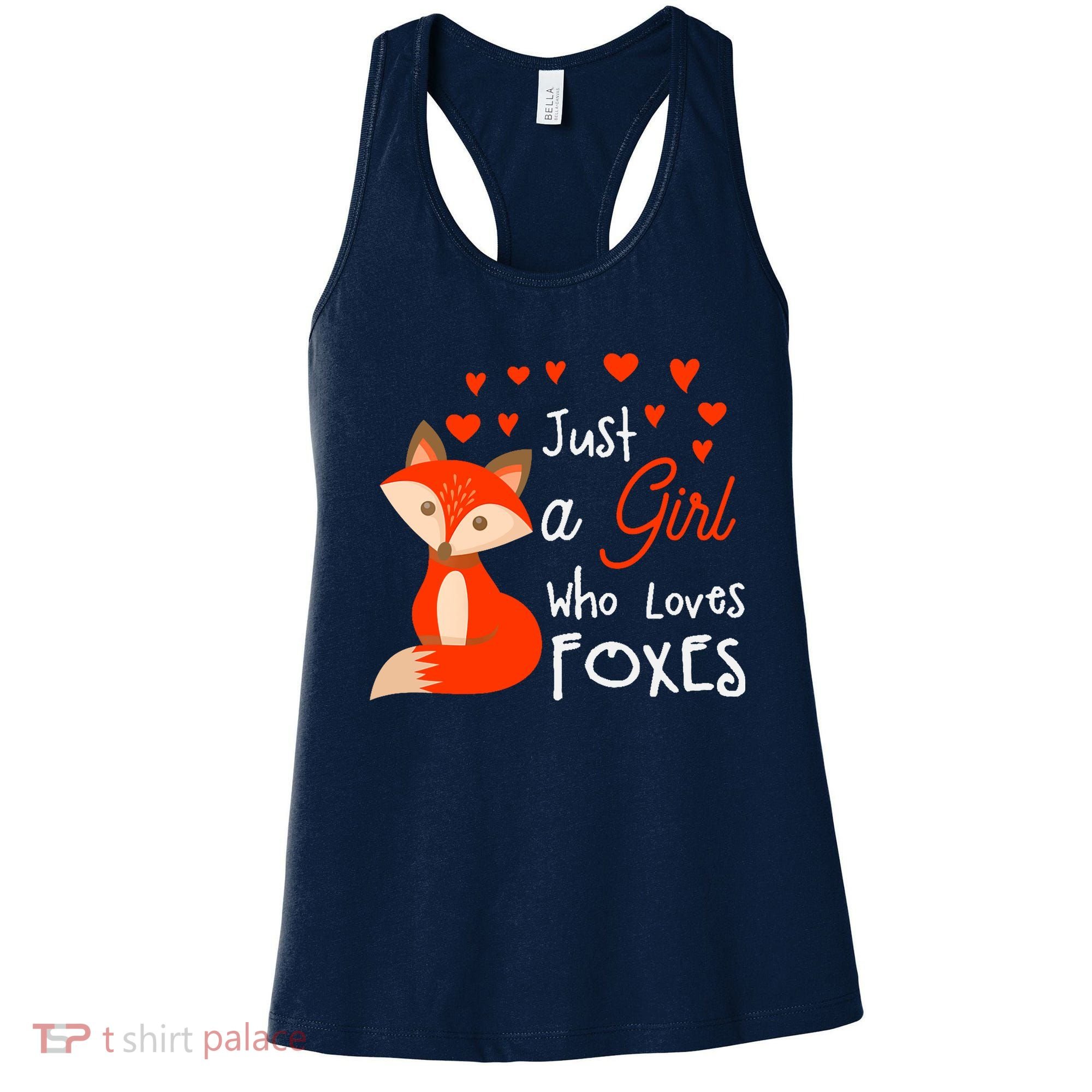 Just a girl who loves foxes - Cute looking fox Women's Tank Top