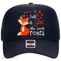 Just a girl who loves foxes - Cute looking fox Hat thumb 0