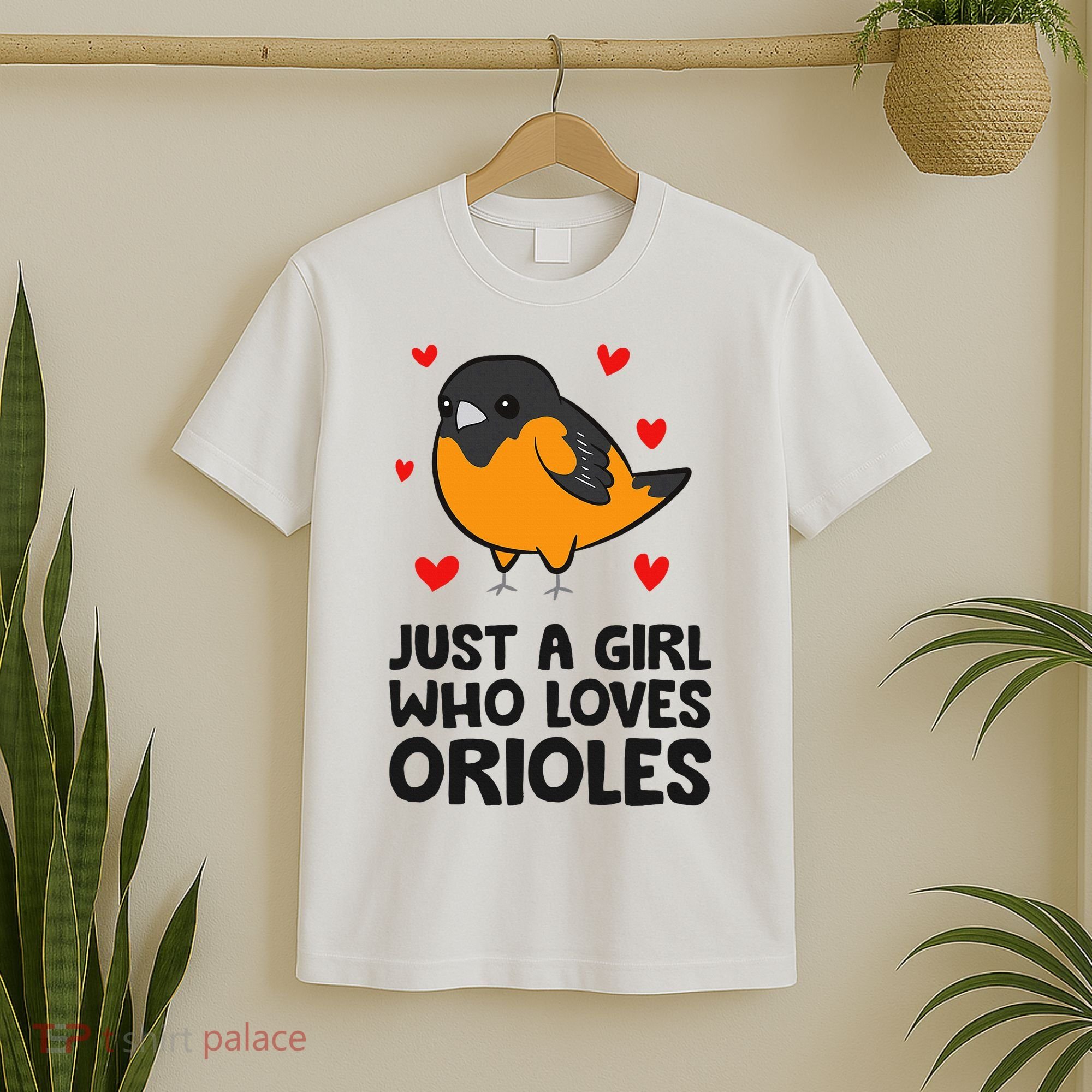 Just A Girl Who Loves Orioles T-Shirt