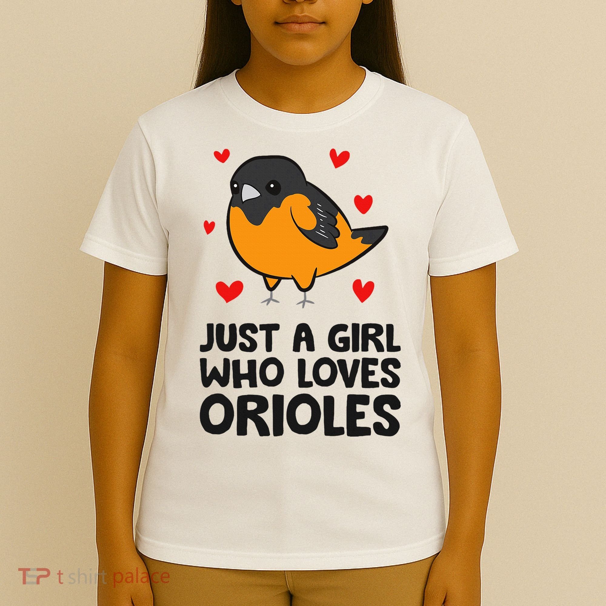 Just A Girl Who Loves Orioles T-Shirt