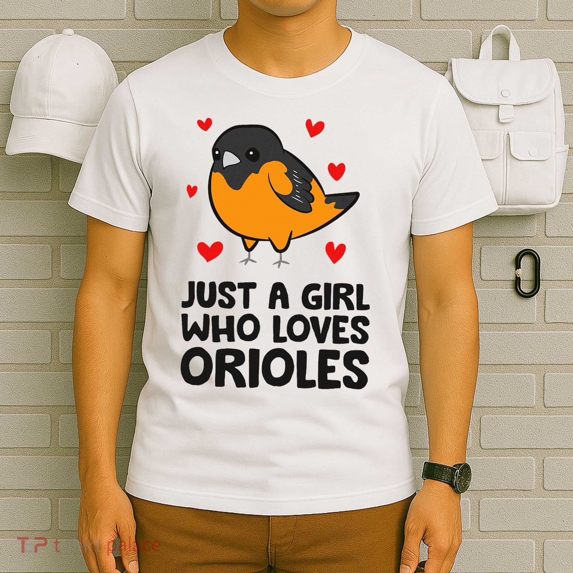 Just A Girl Who Loves Orioles T-Shirt