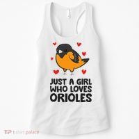 Just A Girl Who Loves Orioles Women's Tank Top thumb 0