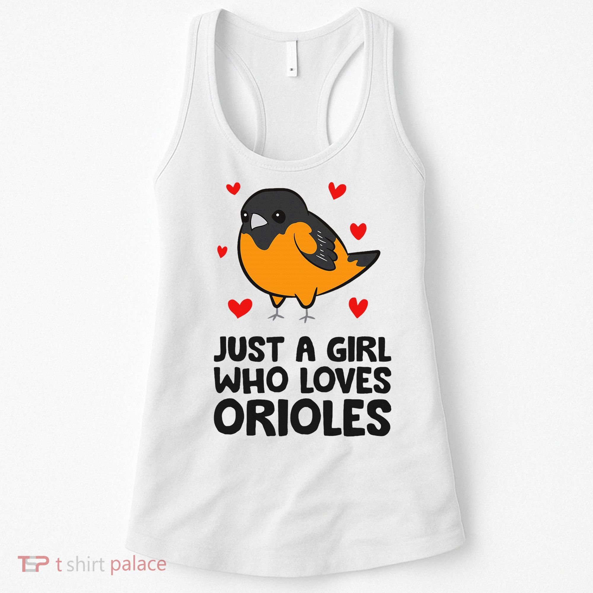 Just A Girl Who Loves Orioles Women's Tank Top