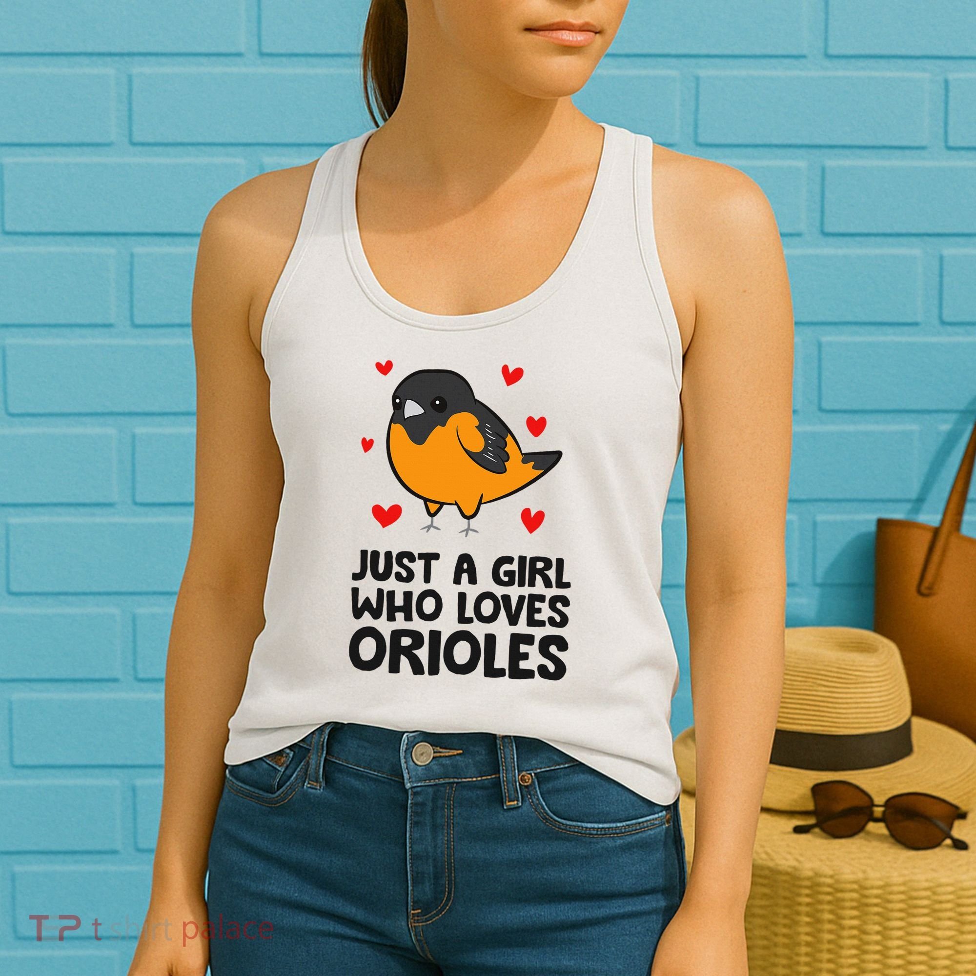Just A Girl Who Loves Orioles Women's Tank Top