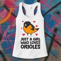 Just A Girl Who Loves Orioles Women's Tank Top thumb 3