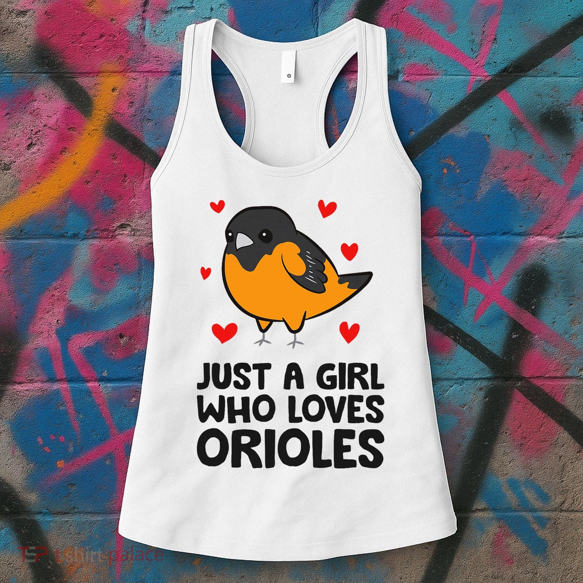 Just A Girl Who Loves Orioles Women's Tank Top