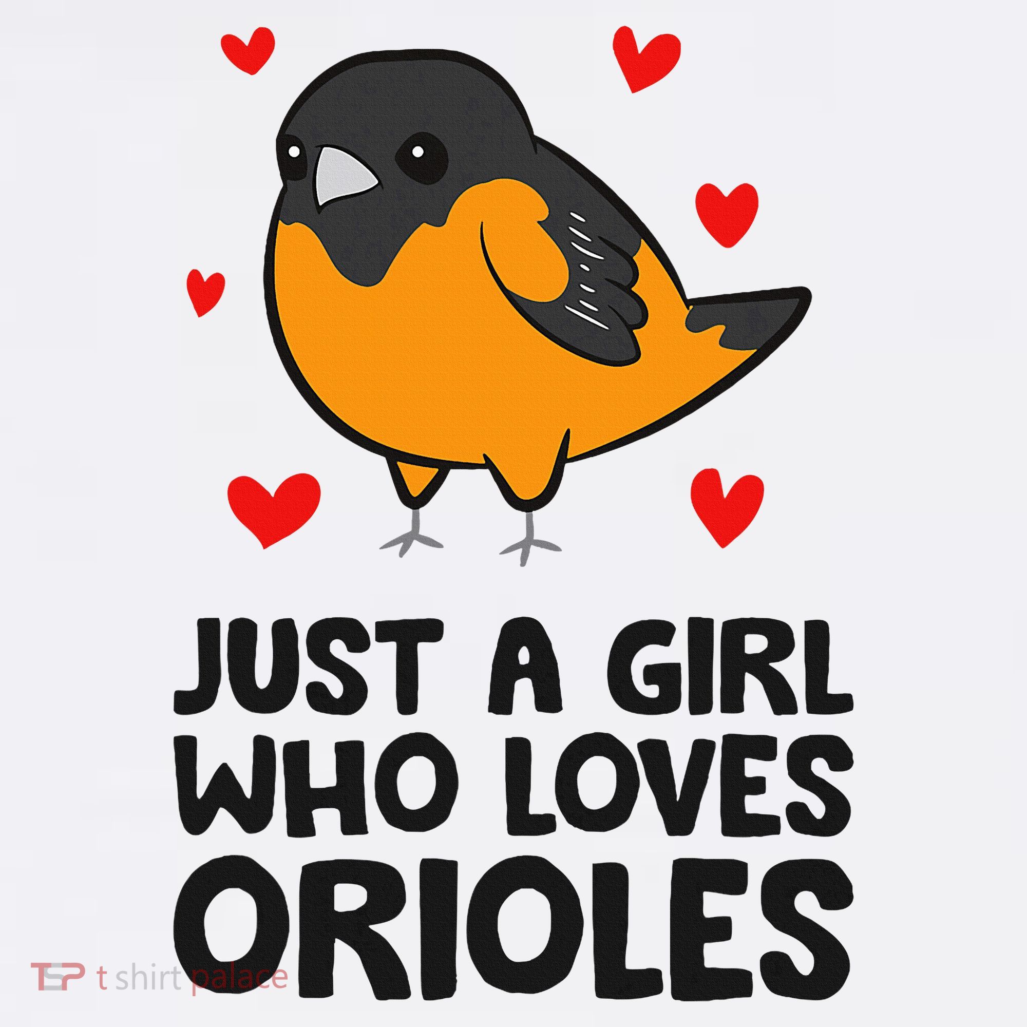 Just A Girl Who Loves Orioles Baby Bodysuit