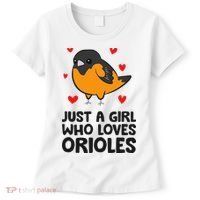 Just A Girl Who Loves Orioles Women's T-Shirt thumb 0