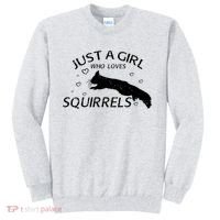 Just A Girl Who Loves Squirrels Sweatshirt thumb 0