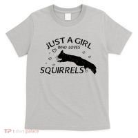 Just A Girl Who Loves Squirrels T-Shirt thumb 0