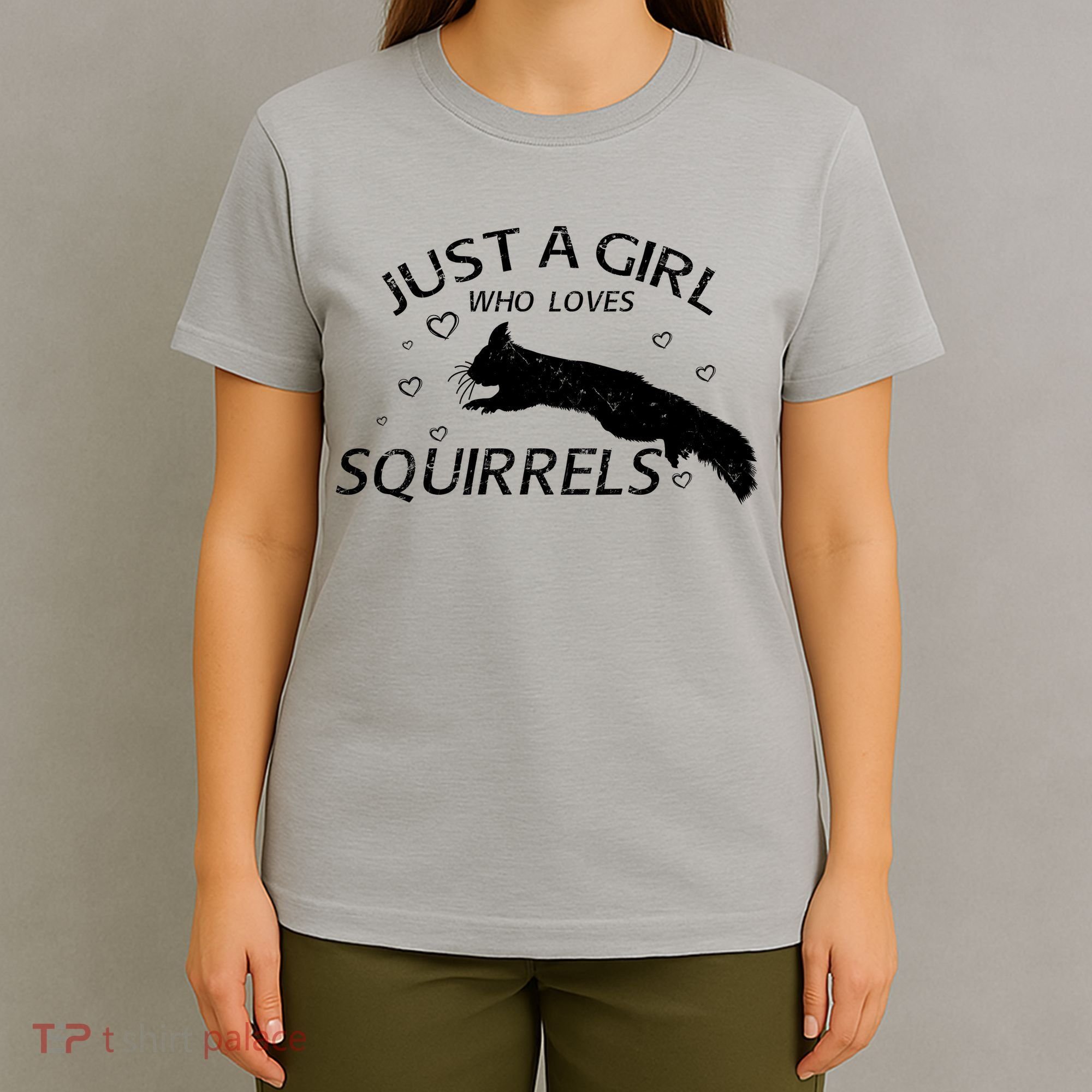 Just A Girl Who Loves Squirrels T-Shirt
