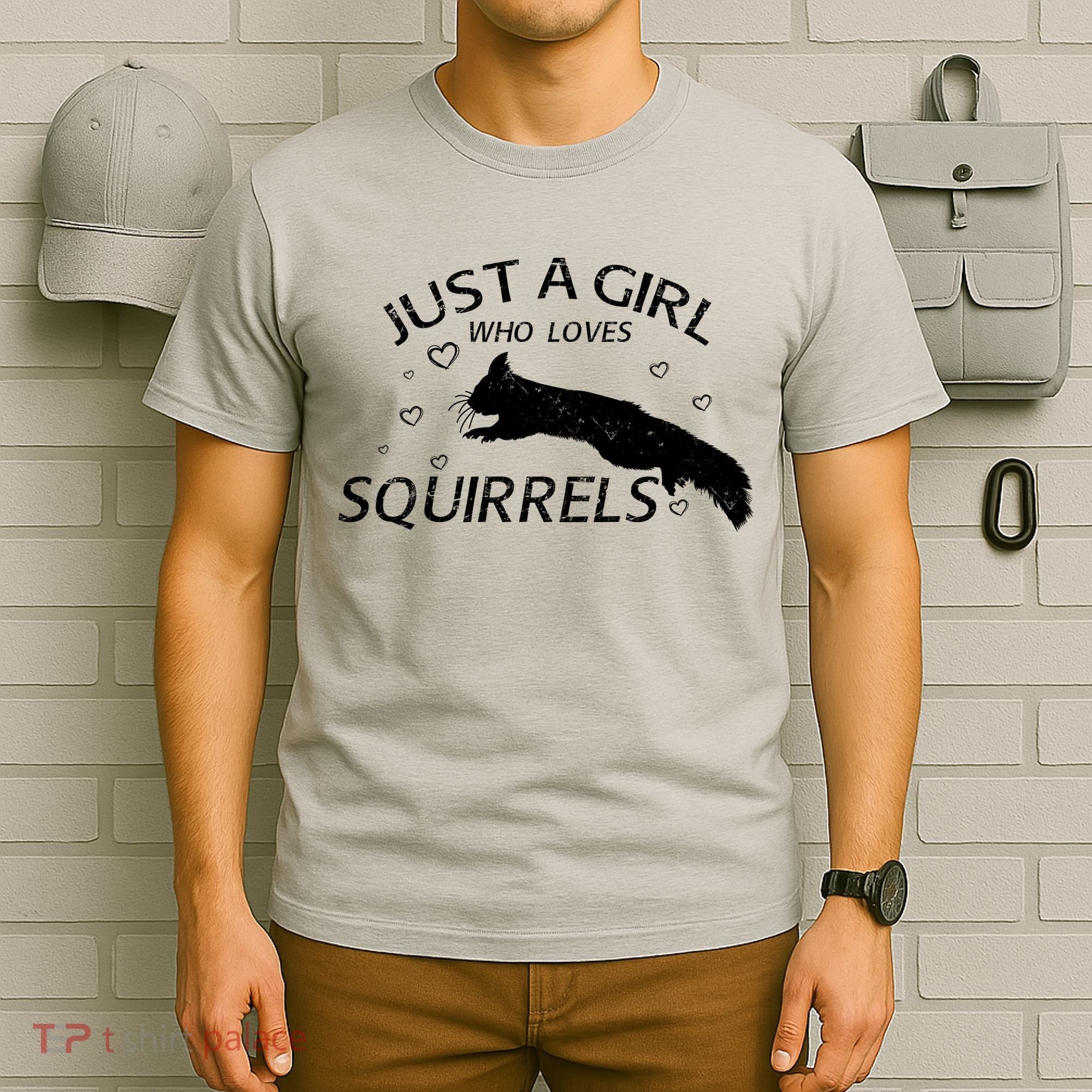 Just A Girl Who Loves Squirrels T-Shirt