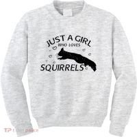 Just A Girl Who Loves Squirrels Kids Sweatshirt thumb 0