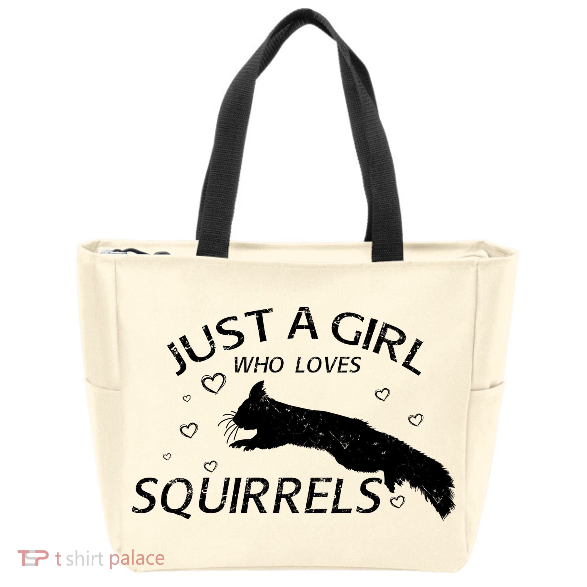 Just A Girl Who Loves Squirrels Tote Bag