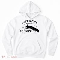 Just A Girl Who Loves Squirrels Hoodie thumb 0