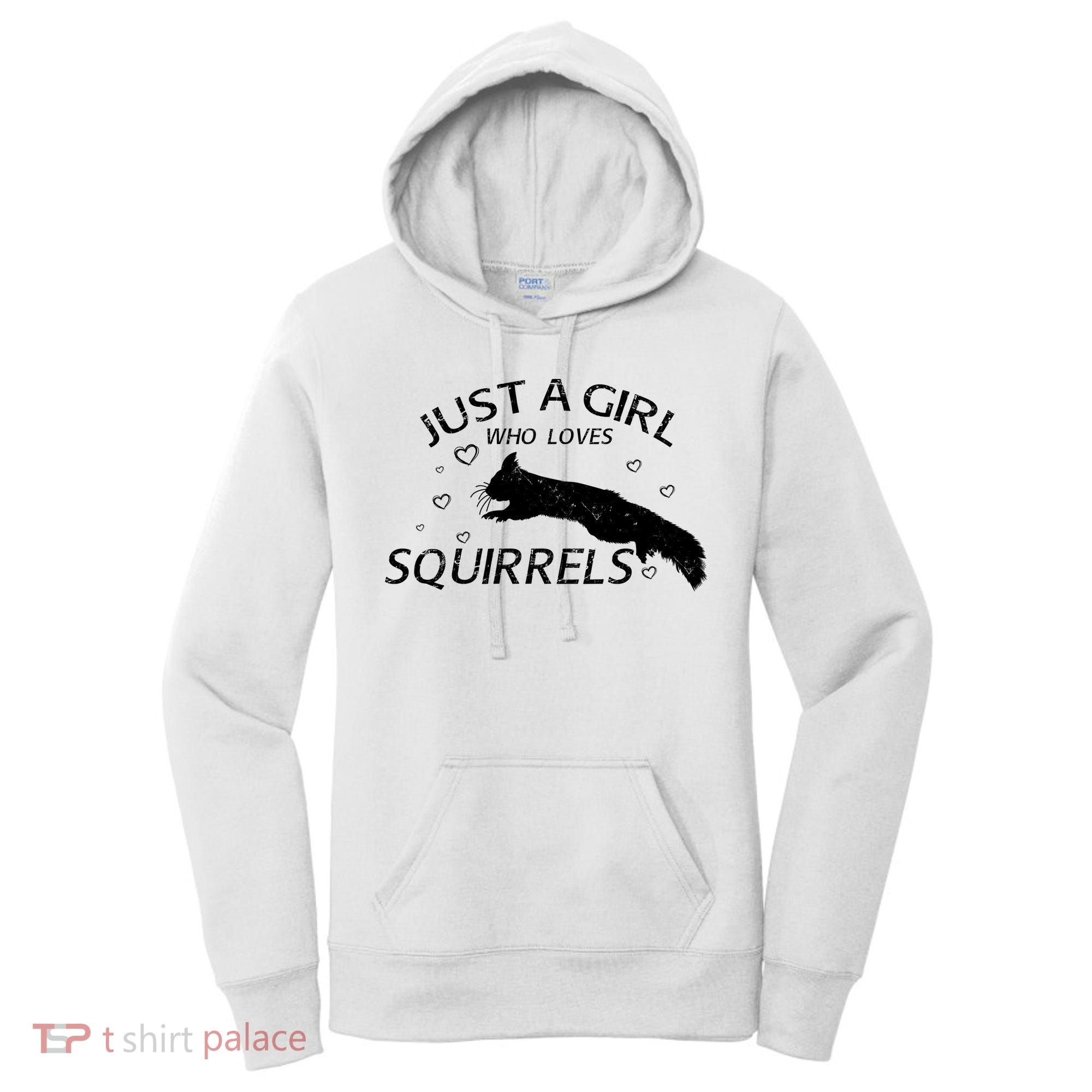 Just A Girl Who Loves Squirrels Women's Hoodie