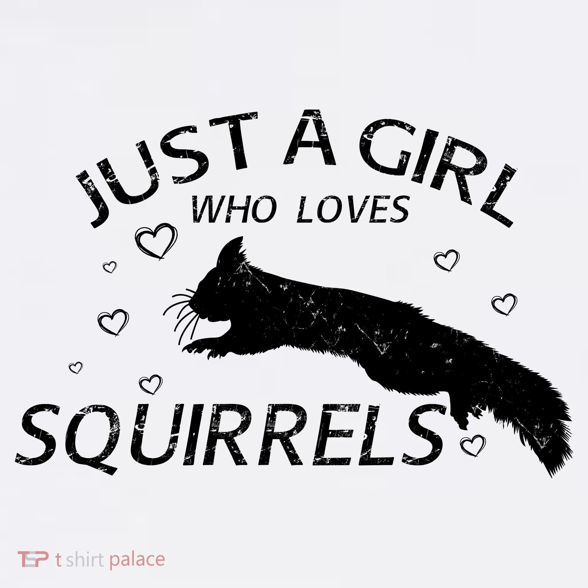 Just A Girl Who Loves Squirrels Women's Hoodie