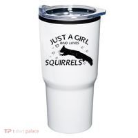 Just A Girl Who Loves Squirrels Tumbler thumb 0