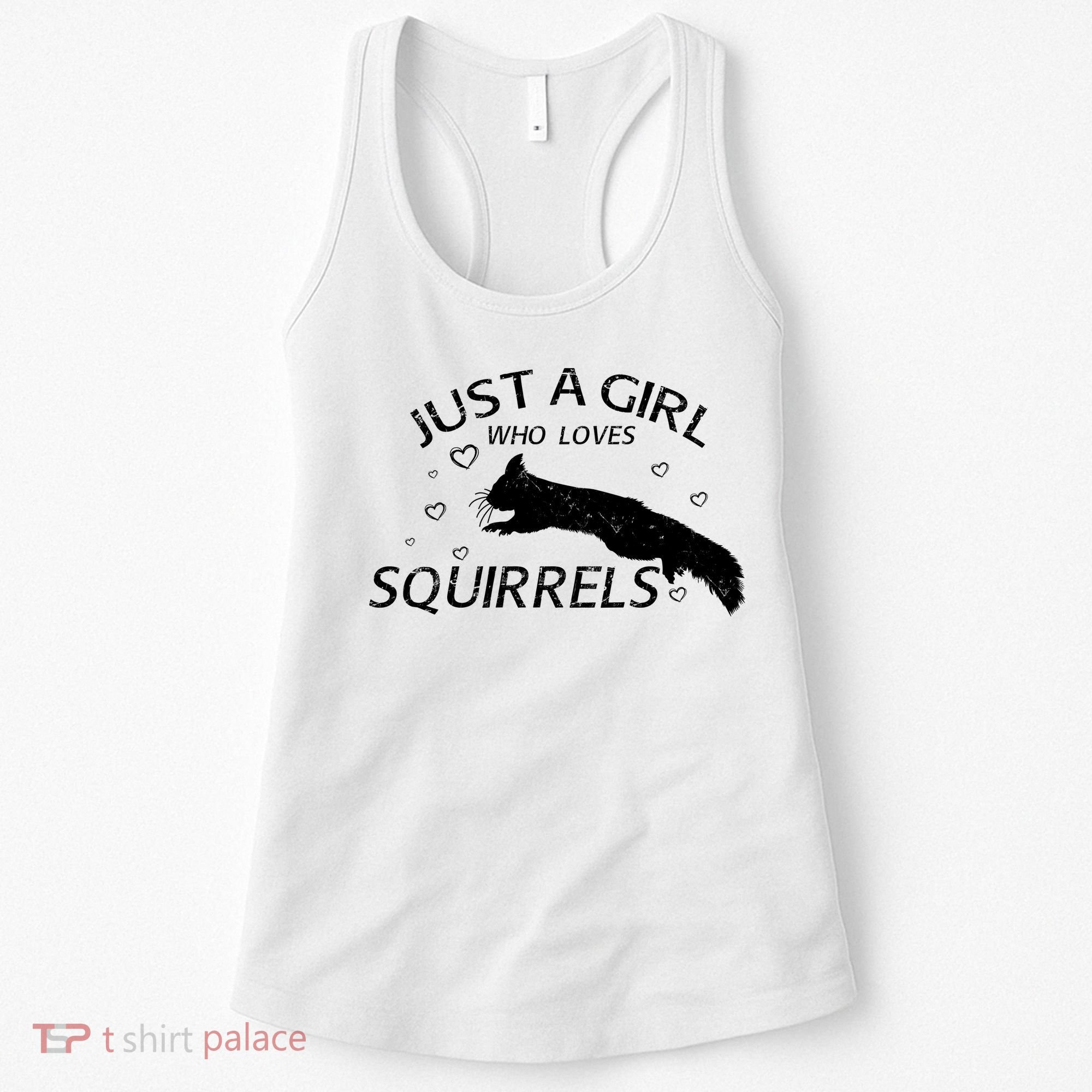 Just A Girl Who Loves Squirrels Women's Tank Top