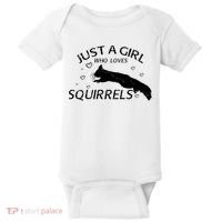Just A Girl Who Loves Squirrels Baby Bodysuit thumb 0