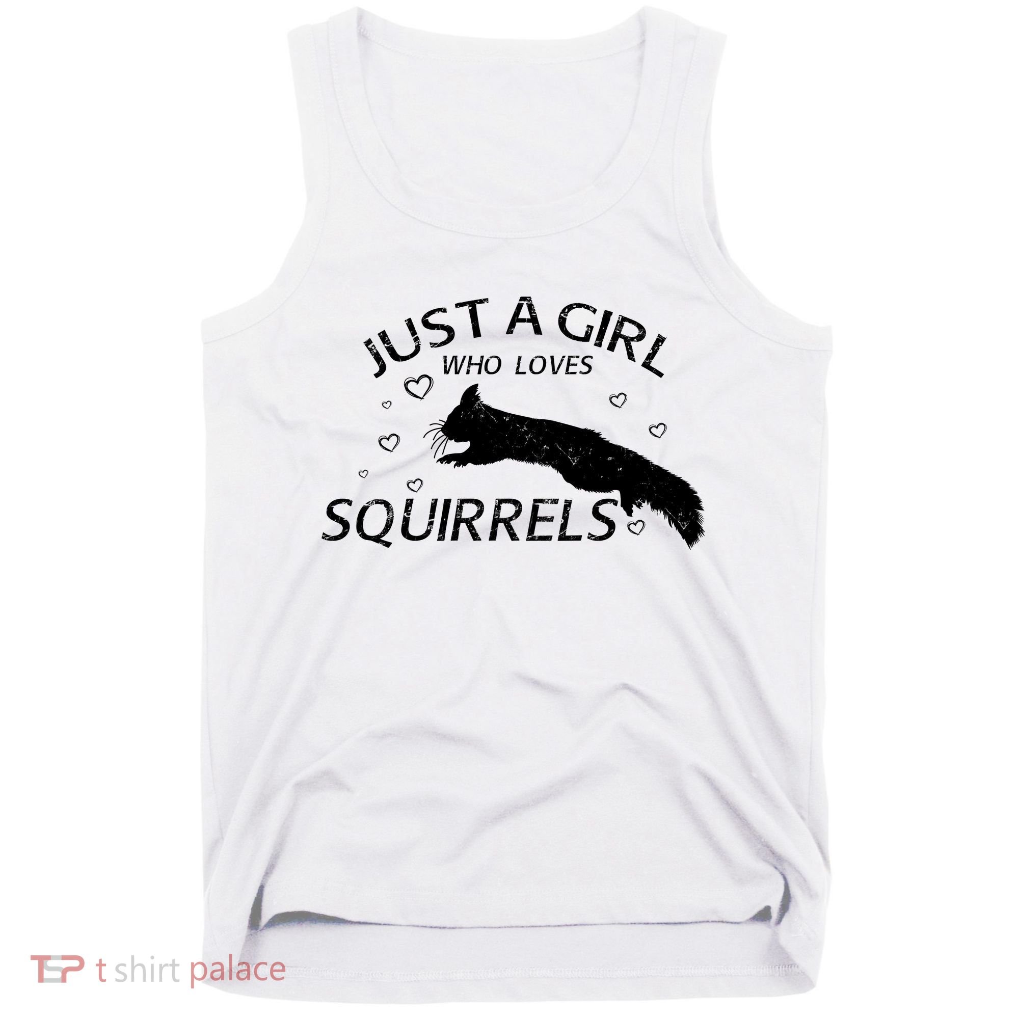 Just A Girl Who Loves Squirrels Tank Top