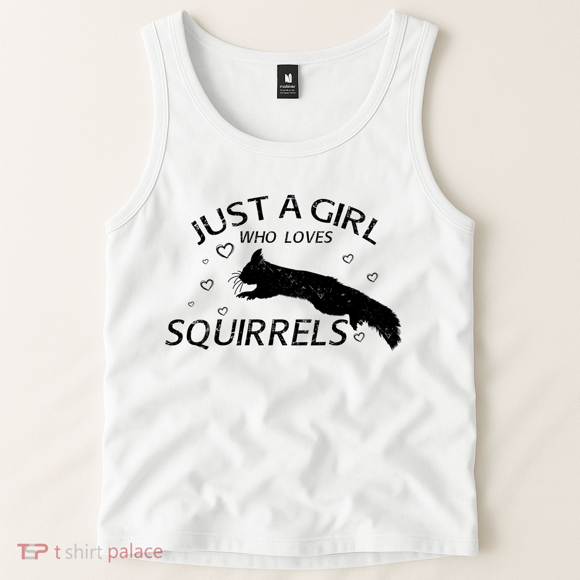 Just A Girl Who Loves Squirrels Tank Top