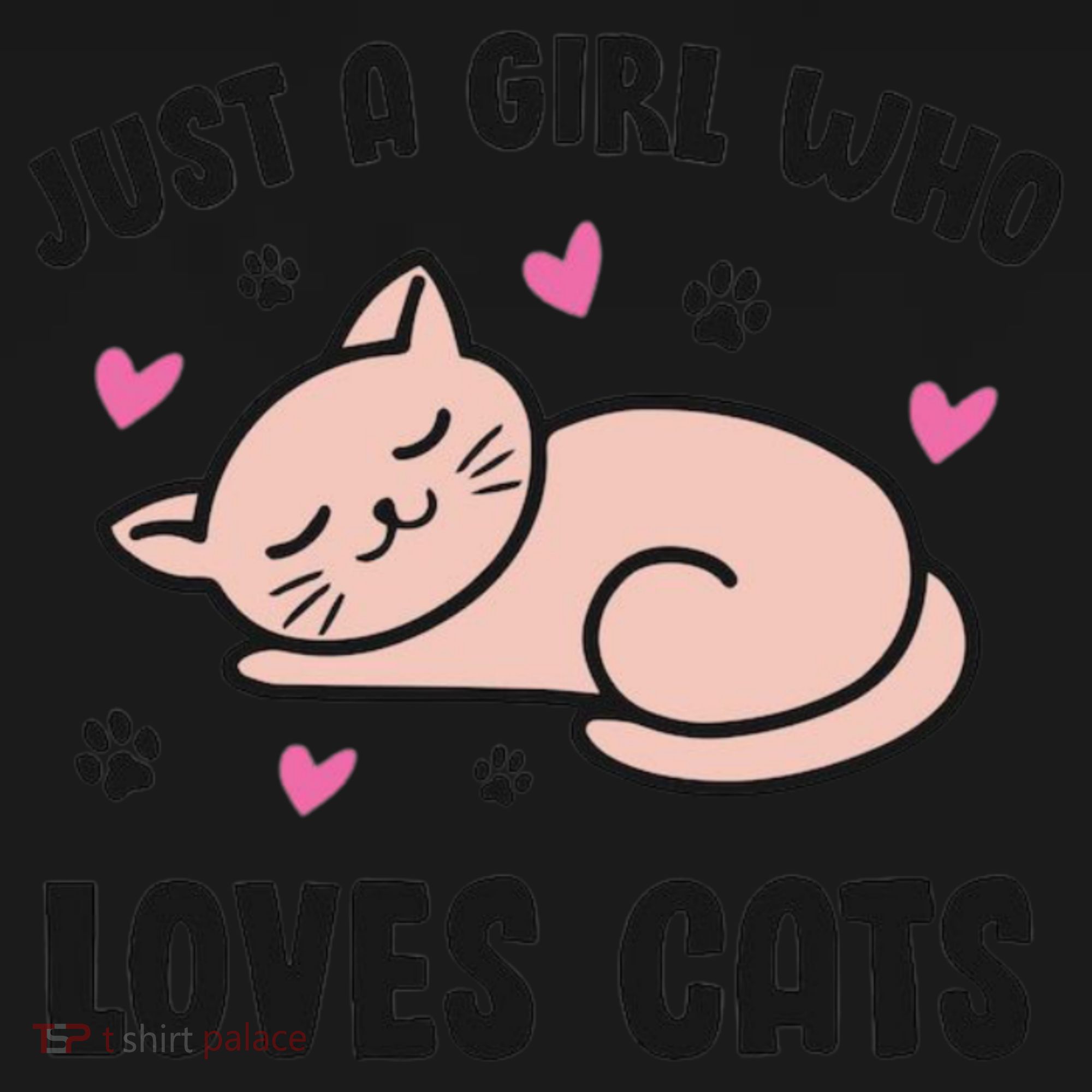 Just A Girl Who Loves Cats Coaster