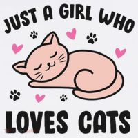 Just A Girl Who Loves Cats Women's Hoodie thumb 2