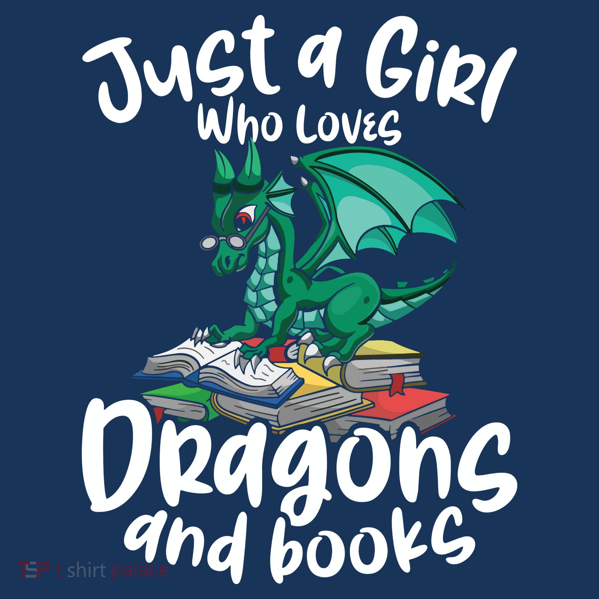 Just A Girl Who Loves Dragons And Books Reading Dragon Women's Tank Top