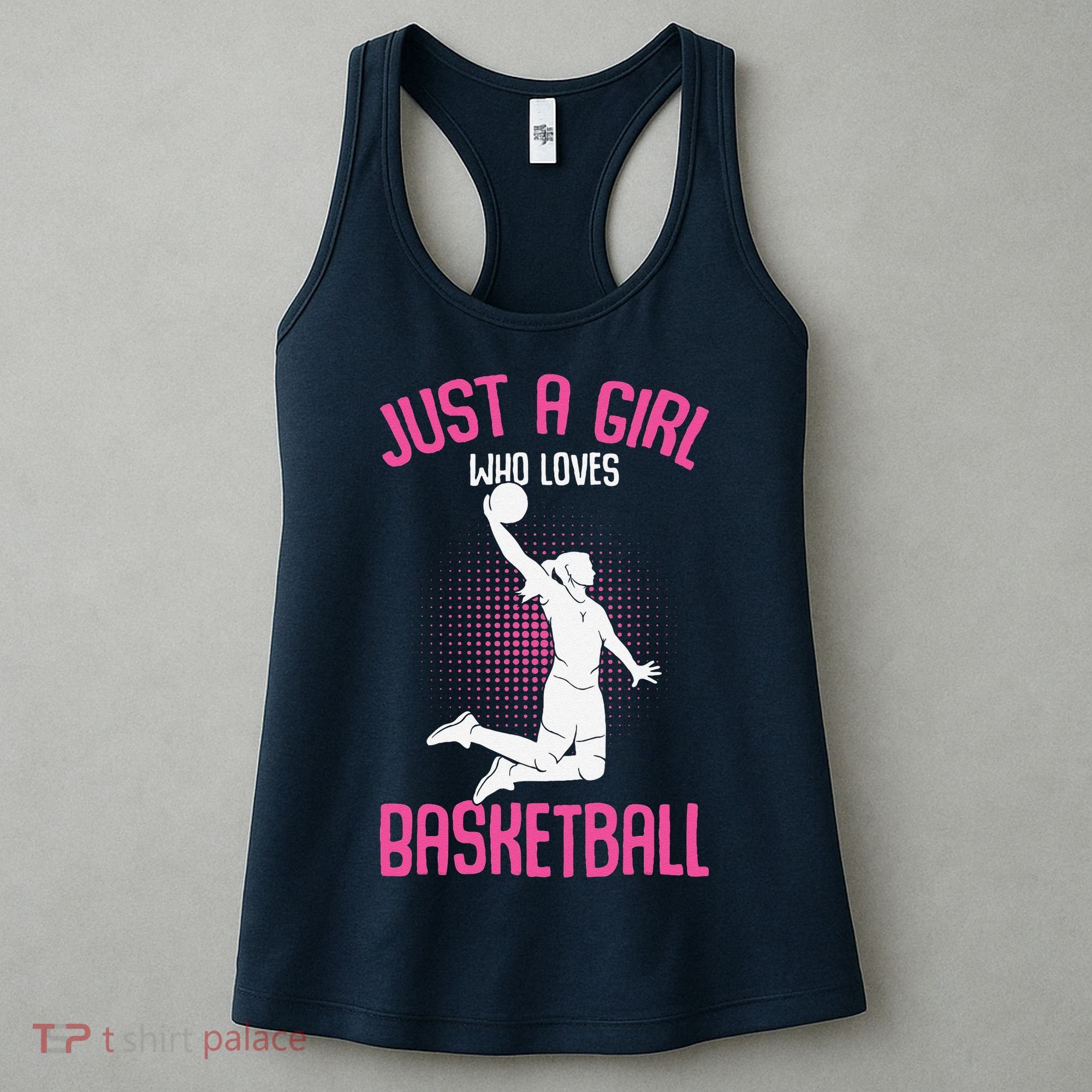 Just A Girl Who Loves Basketball Women's Tank Top