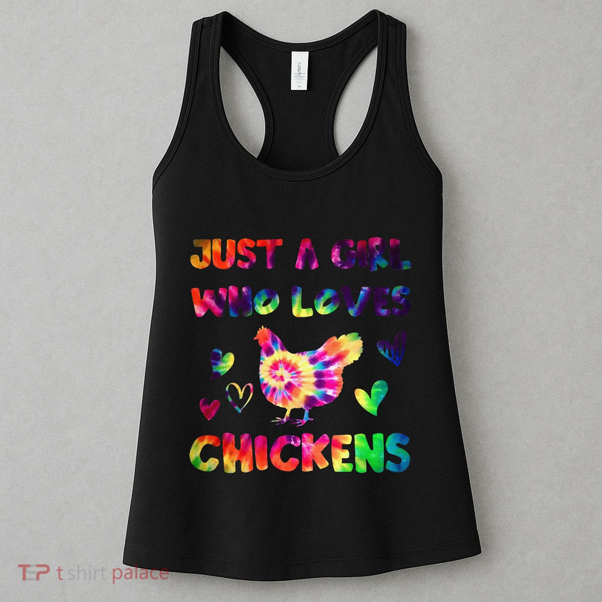 Just A Girl Who Loves Chickens Girl Farmer (3) Women's Tank Top