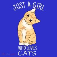 Just A Girl Who Loves Cats Gift For Cat Lover Gift Women's Tank Top thumb 5