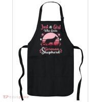 Just A Girl Who Loves German Shepherd Dog Apron thumb 0