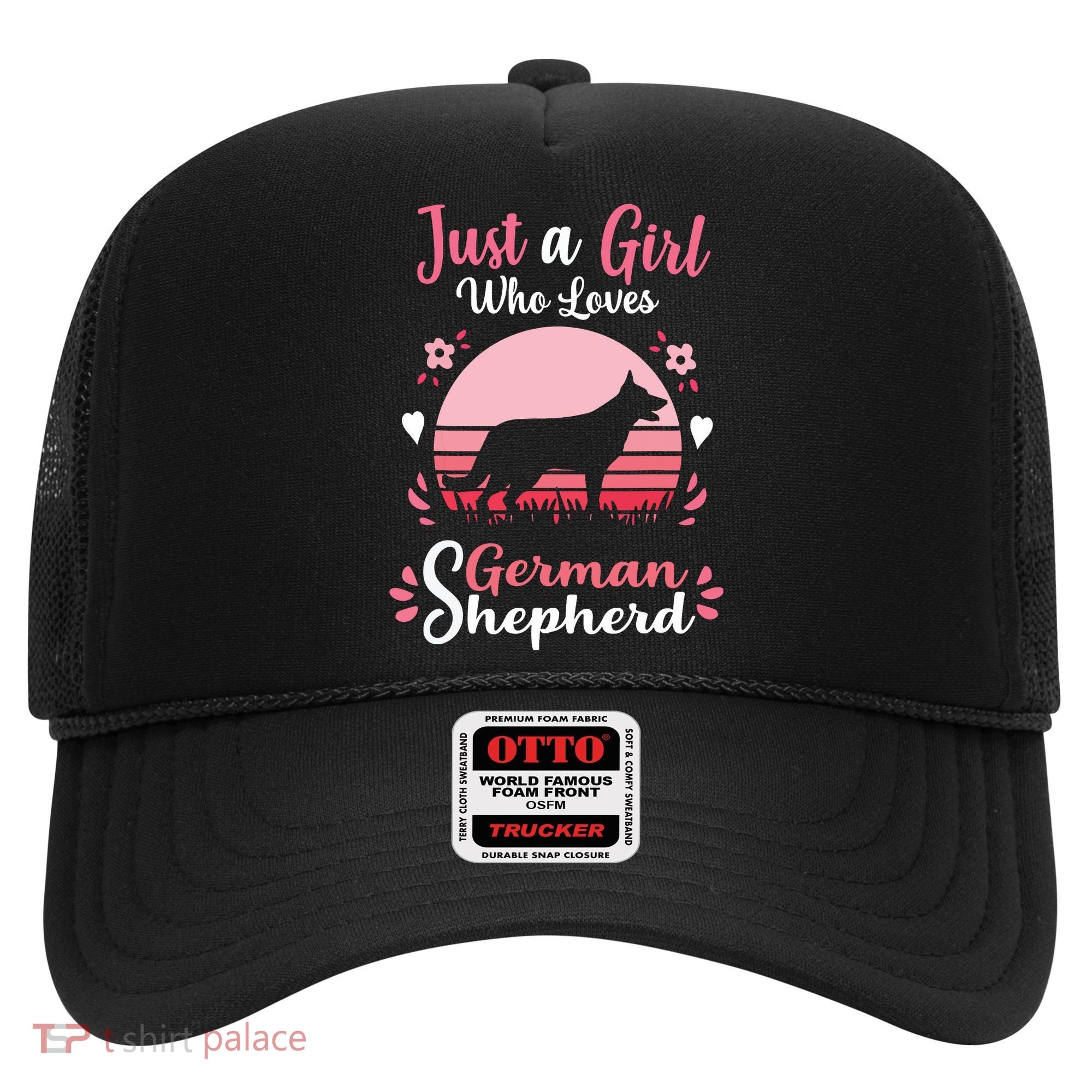 Just A Girl Who Loves German Shepherd Dog Hat