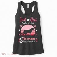 Just A Girl Who Loves German Shepherd Dog Women's Tank Top thumb 0
