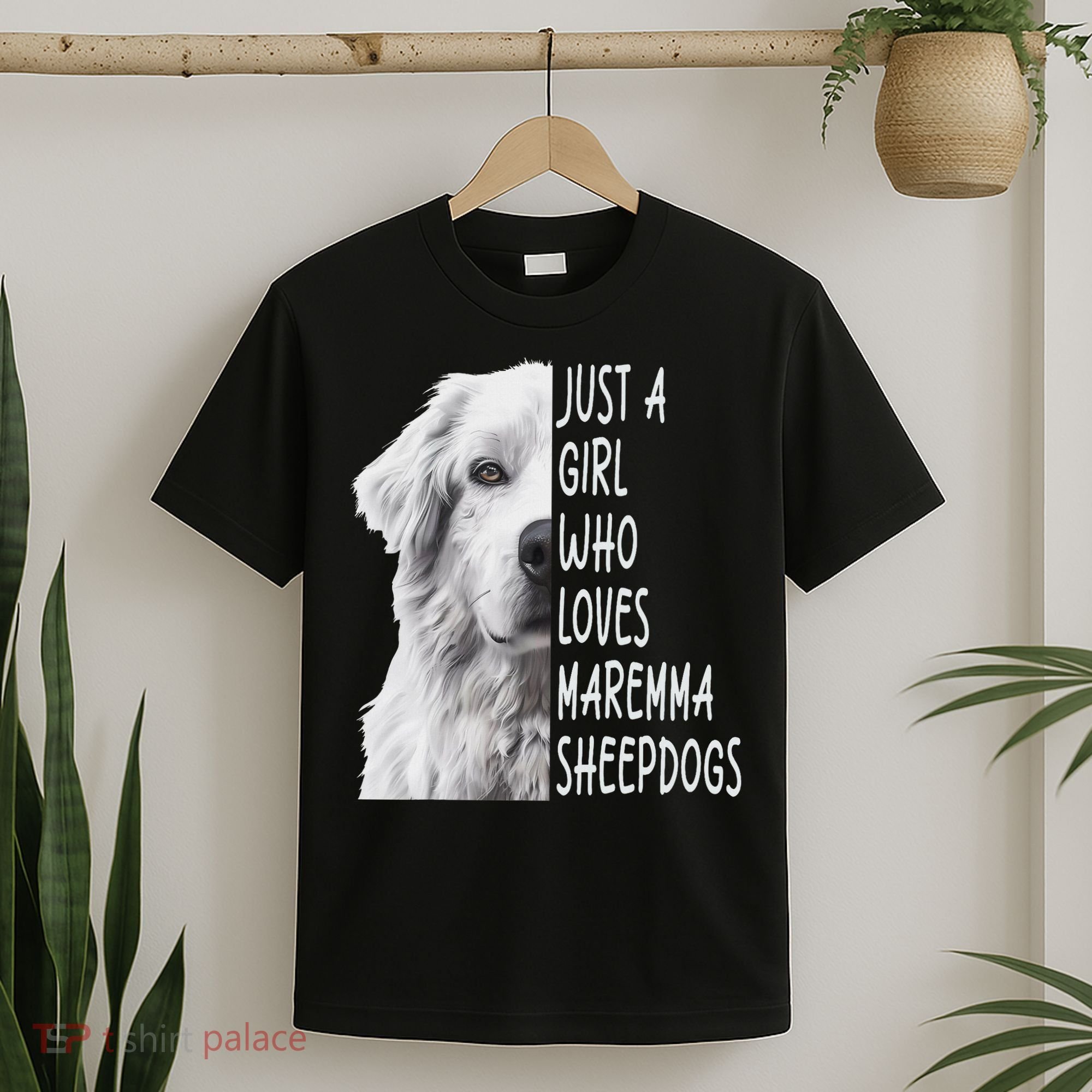 Just A Girl Who Loves Maremma Sheepdog T-Shirt
