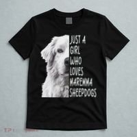 Just A Girl Who Loves Maremma Sheepdog T-Shirt thumb 5