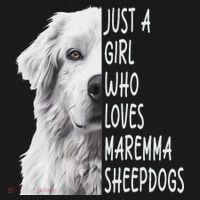 Just A Girl Who Loves Maremma Sheepdog Women's Hoodie thumb 2