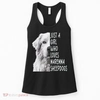 Just A Girl Who Loves Maremma Sheepdog Women's Tank Top thumb 0
