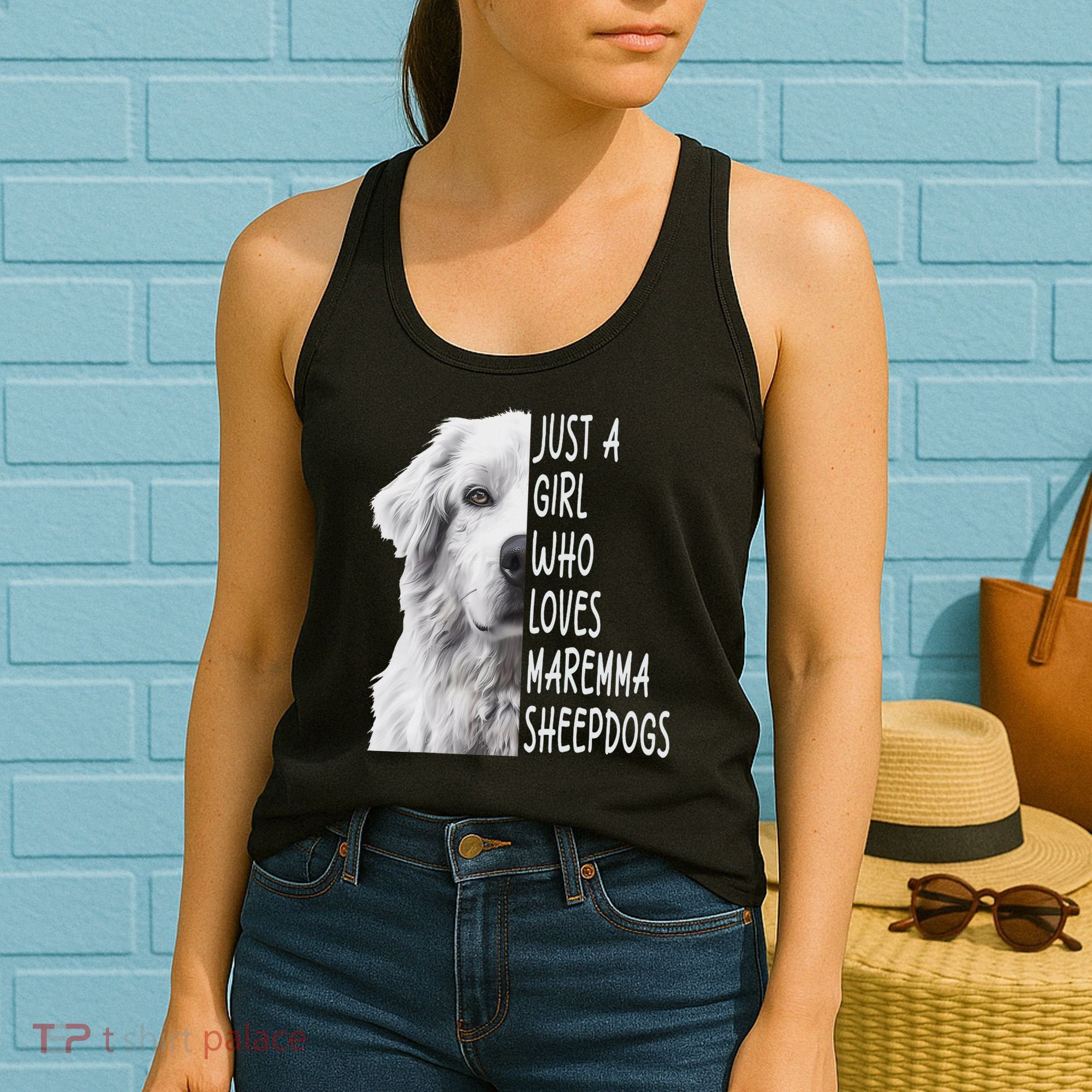Just A Girl Who Loves Maremma Sheepdog Women's Tank Top