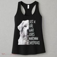Just A Girl Who Loves Maremma Sheepdog Women's Tank Top thumb 3