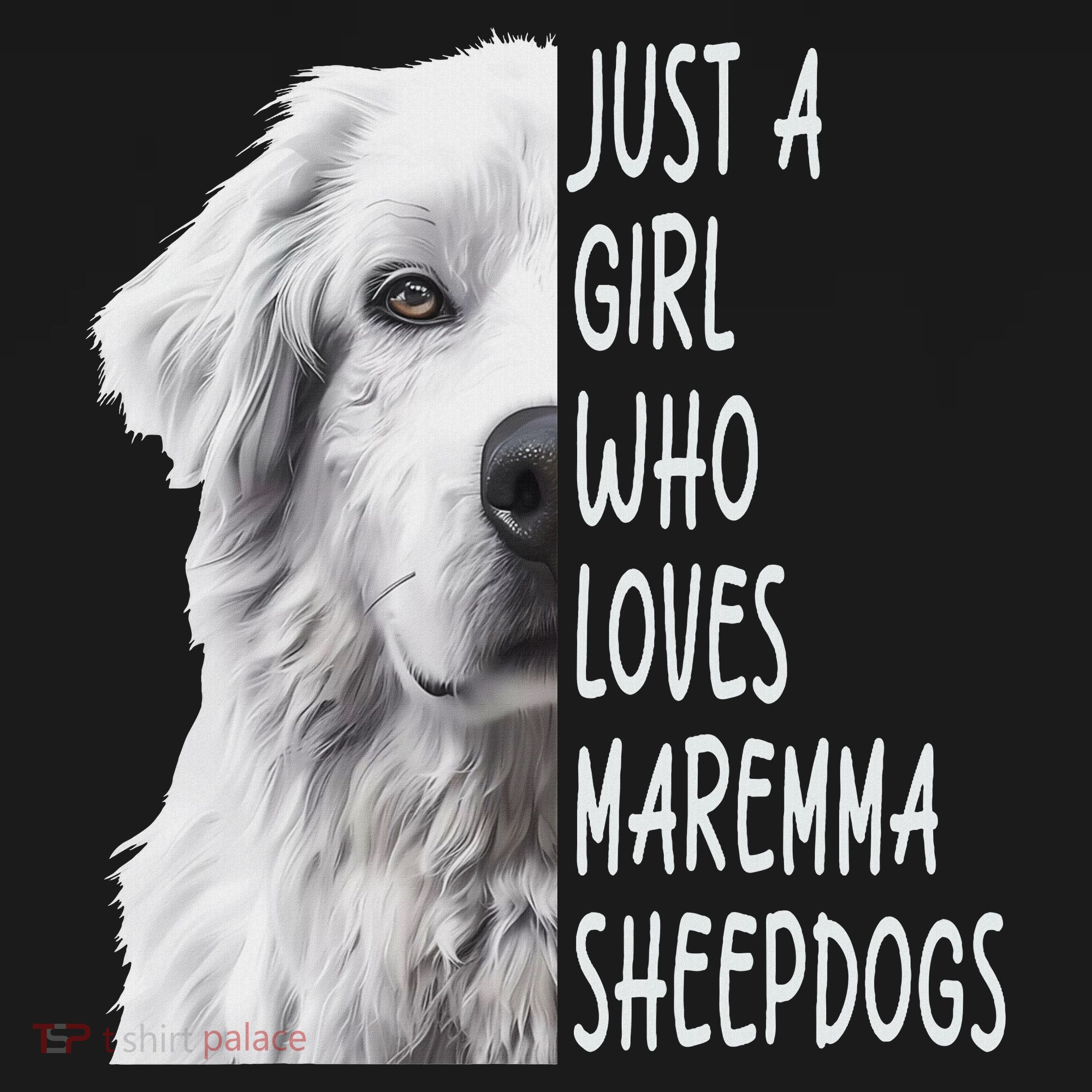 Just A Girl Who Loves Maremma Sheepdog Women's Tank Top