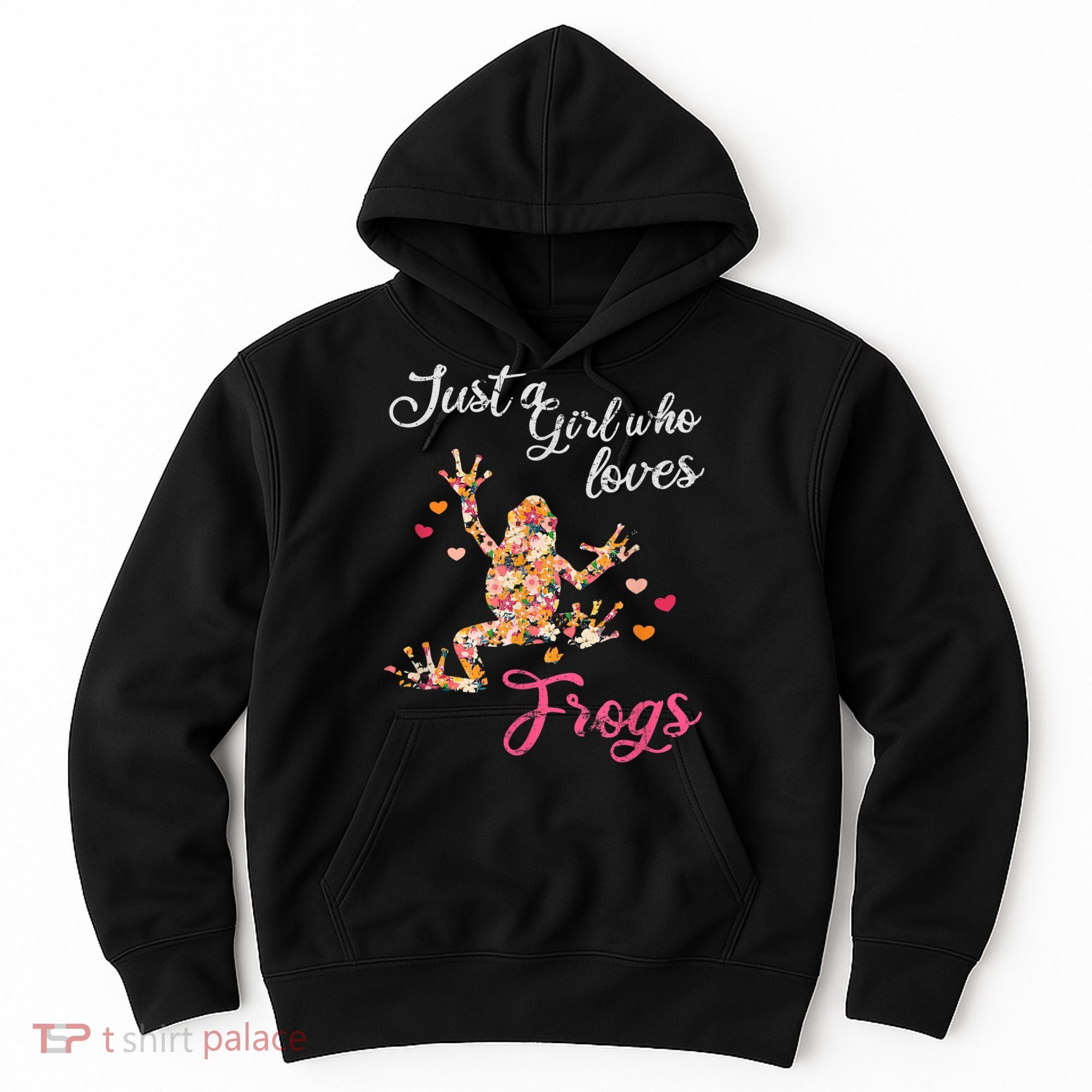 Just A Girl Who Loves Frogs Hoodie
